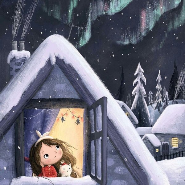 Милые новогодние фоны