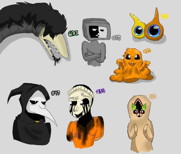 SCP-096 Скромник SCP-049 Чумной доктор