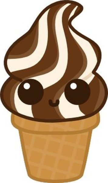 Милые рисуночки шоколада