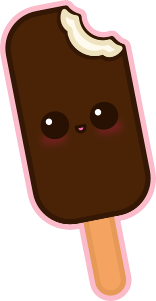 Милые шоколадки для срисовки