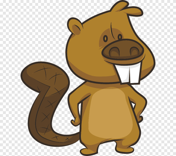 Бобры мультяшные