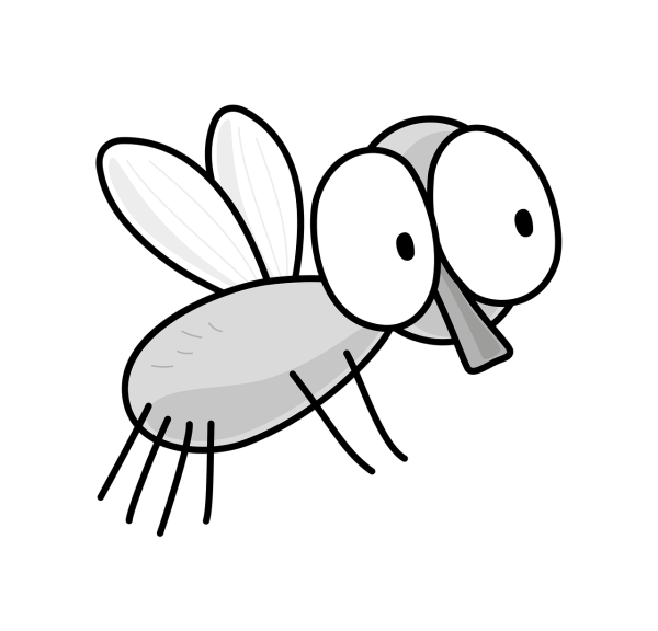 Мультяшные мухи