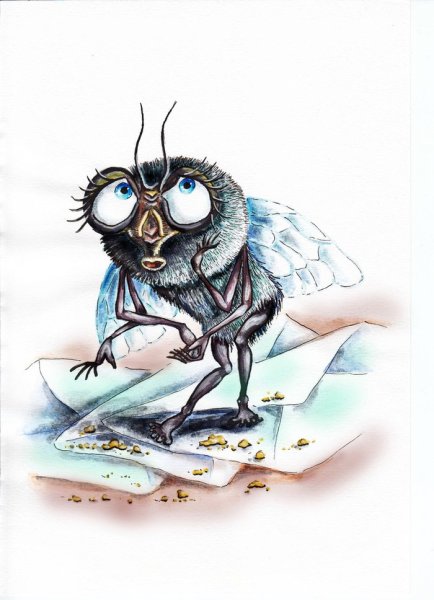 Муха ЦЕЦЕ глаза