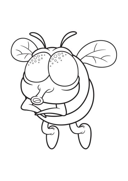 Муха картинка для детей