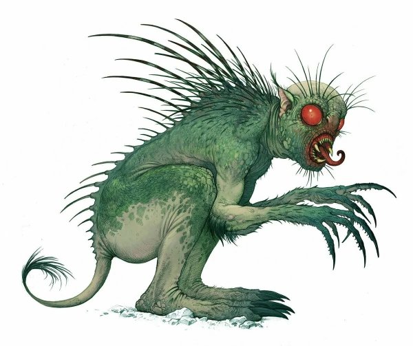 Чупакабра картинка мультяшная