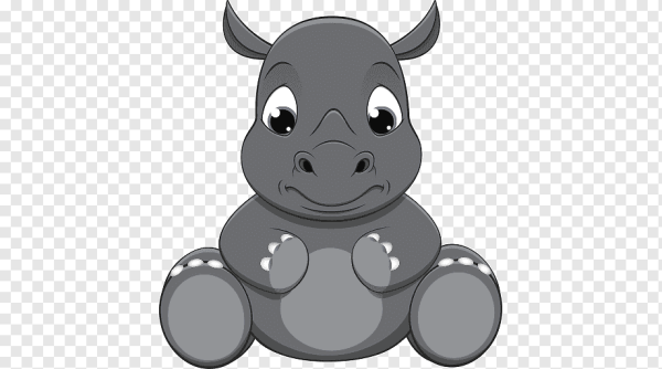 Носорог Графика