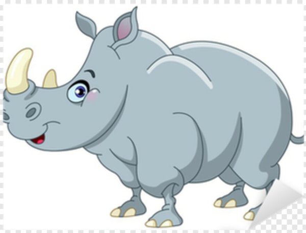Носорог мультик