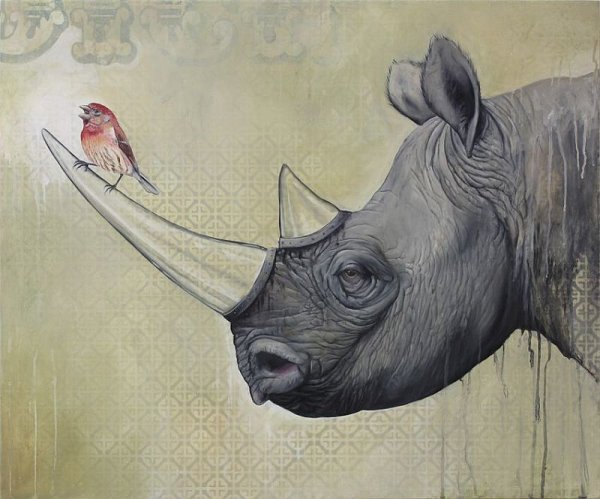 Носорог мультяшный