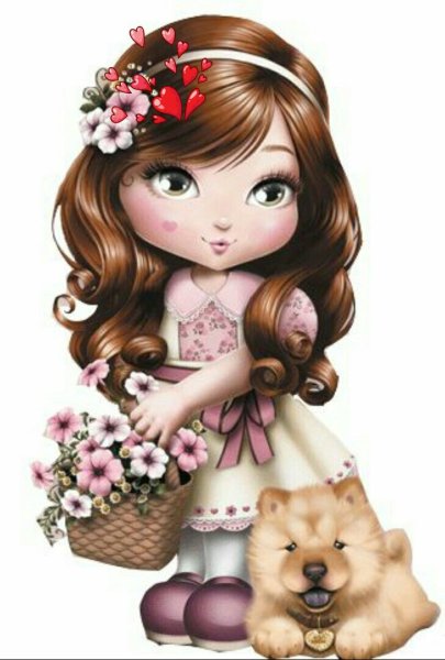 Милые куколки рисунки