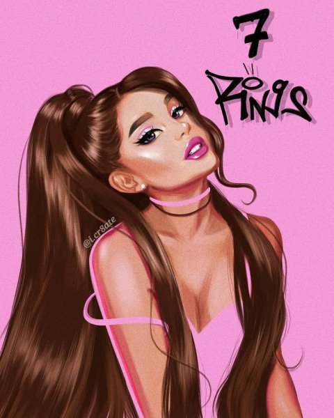 Популярные рисунки девушек