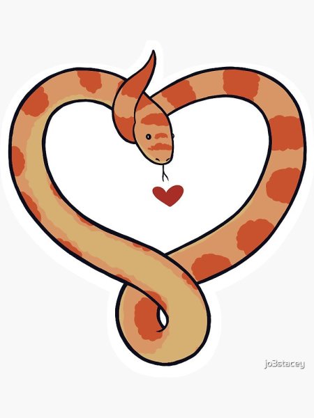 Наклейки змеи