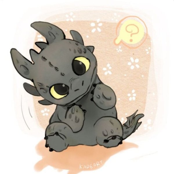 Как приручить дракона Чиби драконы милые