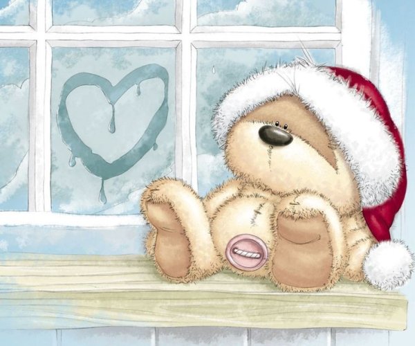 Милые рисуночки на новый год