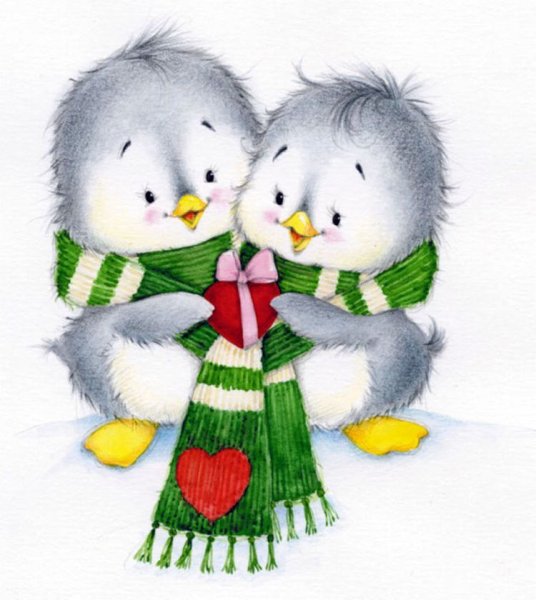 Маленькие новогодние рисуночки