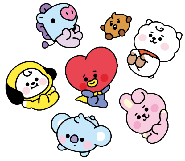 Bt21 BTS Стикеры