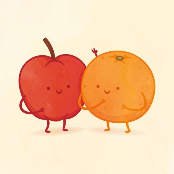 Мимимишные фрукты