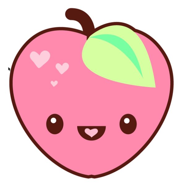 Кавайные фрукты