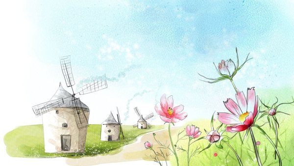 Франсуа Куперен маленькие Ветряные мельницы