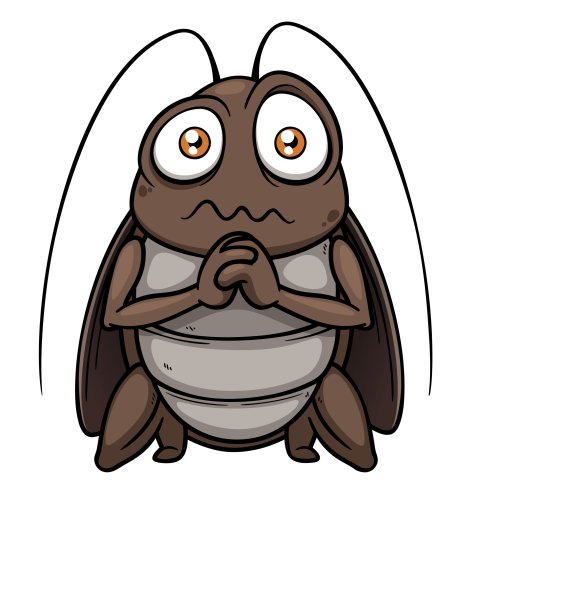 Таракан нарисованный