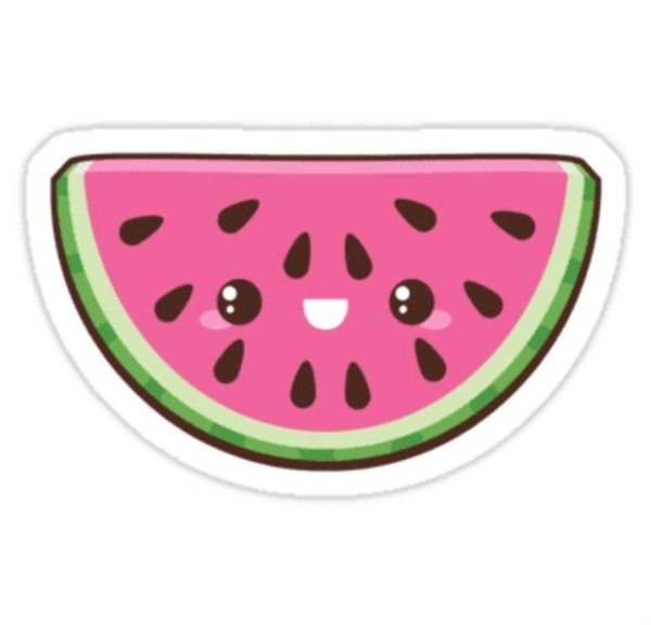 Стикеры с арбузиком