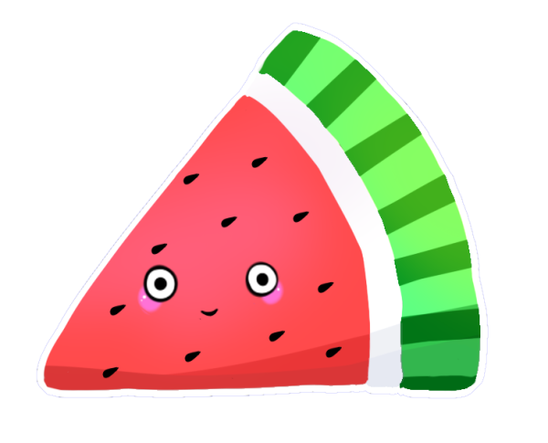 Кавайный Арбуз