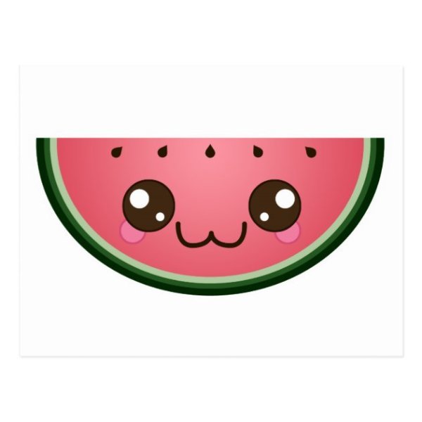 Арбуз с глазками