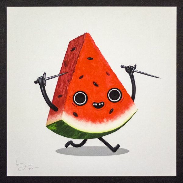 Арбуз арт