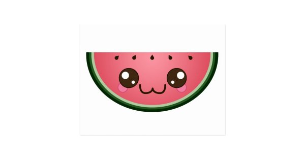 Милые арбузики с лицом