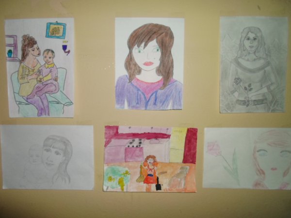 Конкурс рисунков мама милая моя