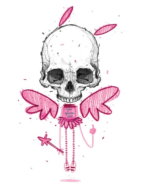 Череп мультяшный