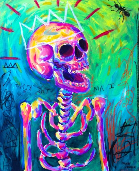 Тату скелет Минимализм