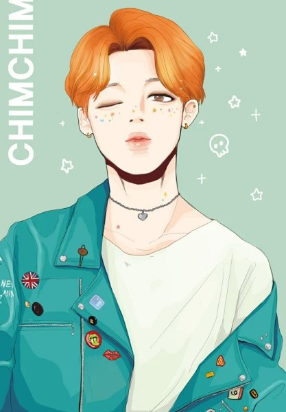 Рисунки БТС аниме Чимин