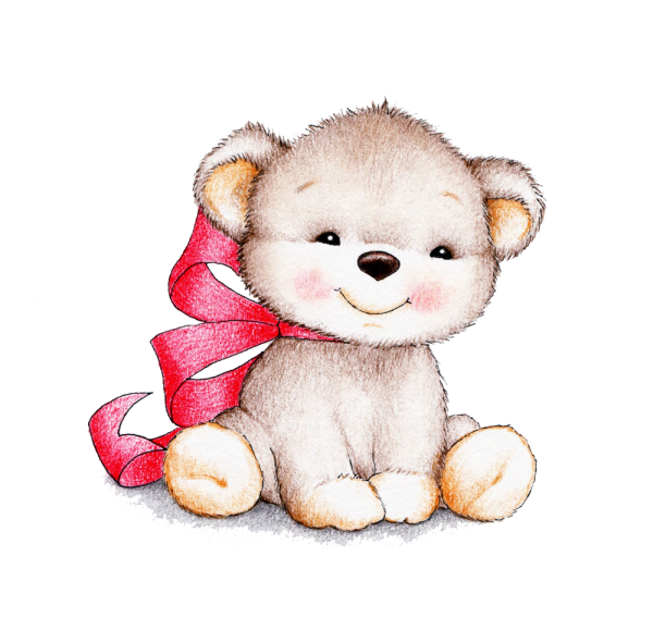 Милый Медвежонок рисунок