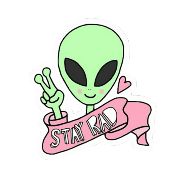 Наклейки срисовка инопланетян