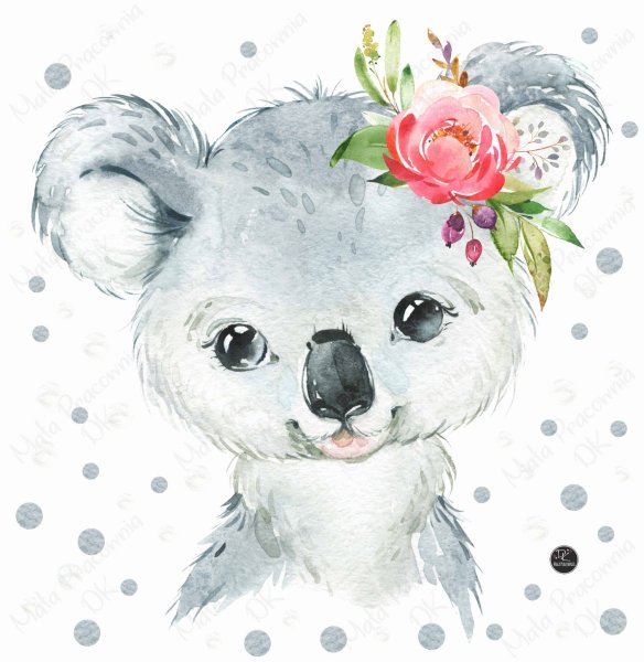 Коала мультяшная