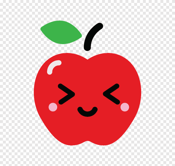 Яблоко стикер