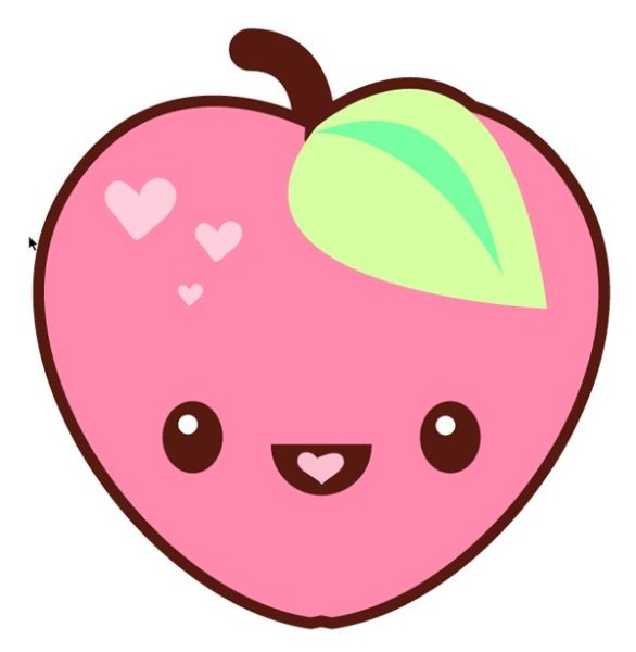 Кавайные фрукты