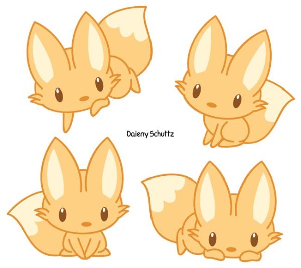 Чиби Лисенок