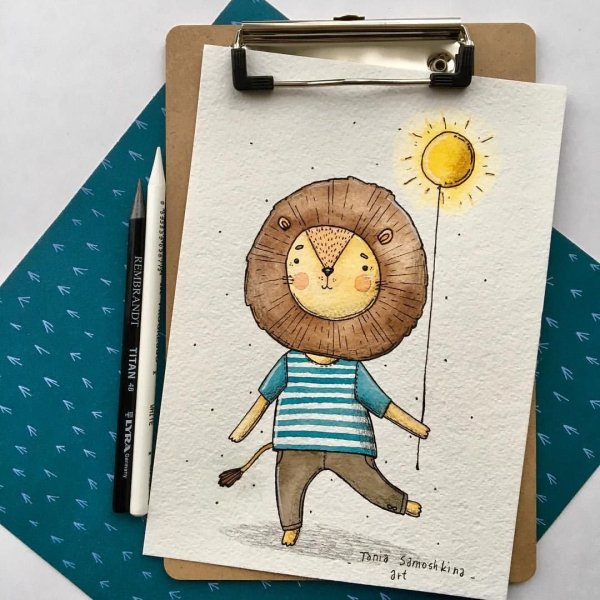 Рисунки для скетчбука легкие и милые