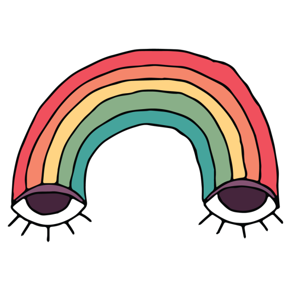 Рисунки в стиле хиппи маркером