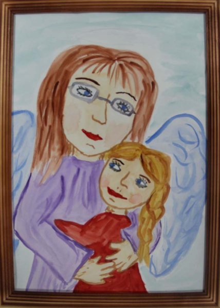 Лучший рисунок для мамы