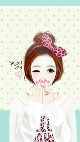 Корейские иллюстрации милые