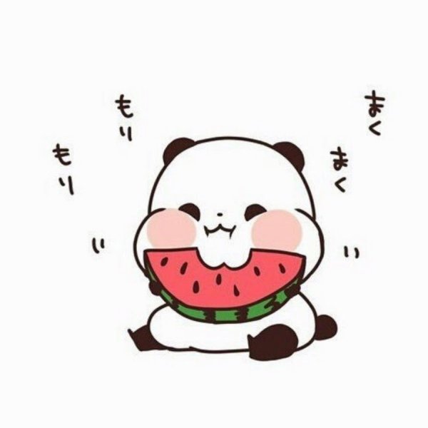 Милые пандочки для срисовки