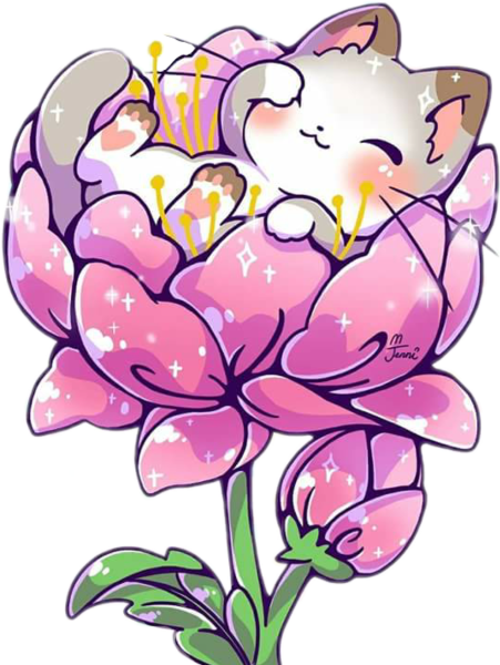 Кавайные цветочки