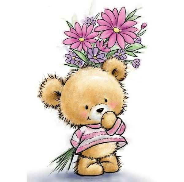 Кавайные рисунки на 8 марта