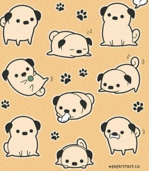 Стикеры для срисовки животные