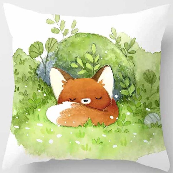 Акварельные зверята