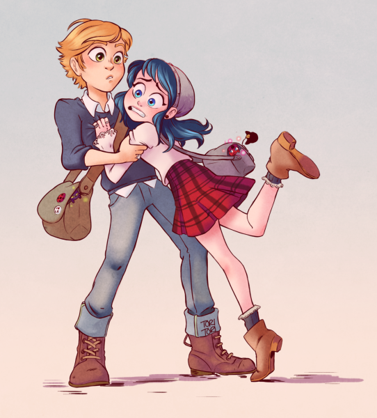 Леди баг и супер кот АДРИНЕТТ