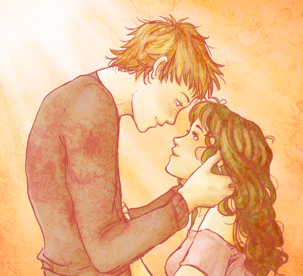 Рон Уизли и Гермион. Артт