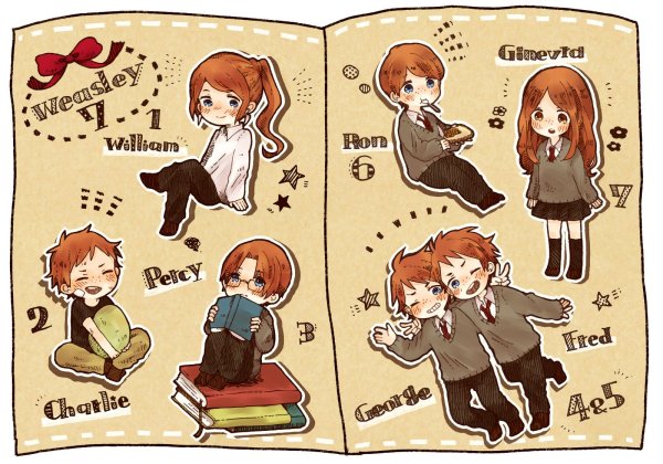 Семья Уизли Чиби